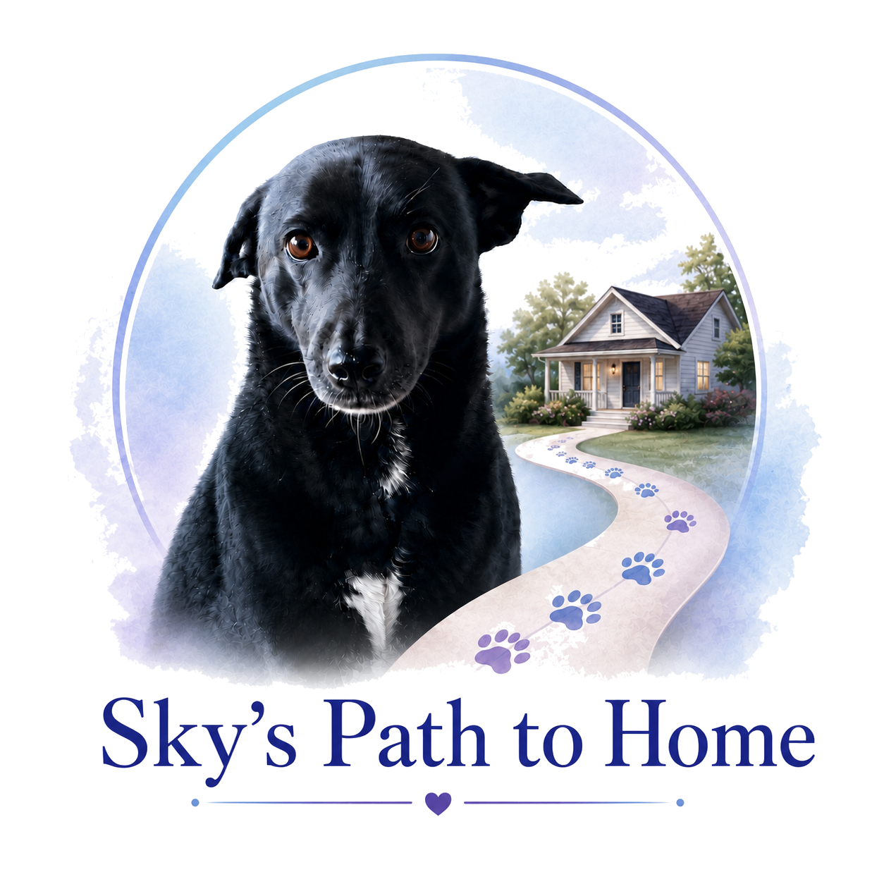 Sky's Path to Home logo